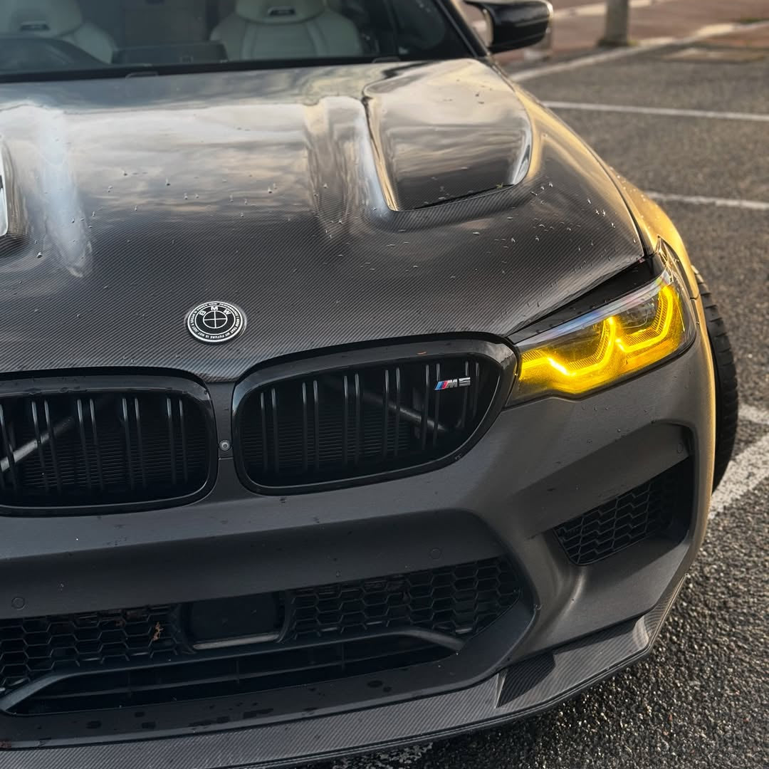 Gelbe CSL-Stil DRL&nbsp;LED-Module für BMW 5er und M5 (G30/F90)