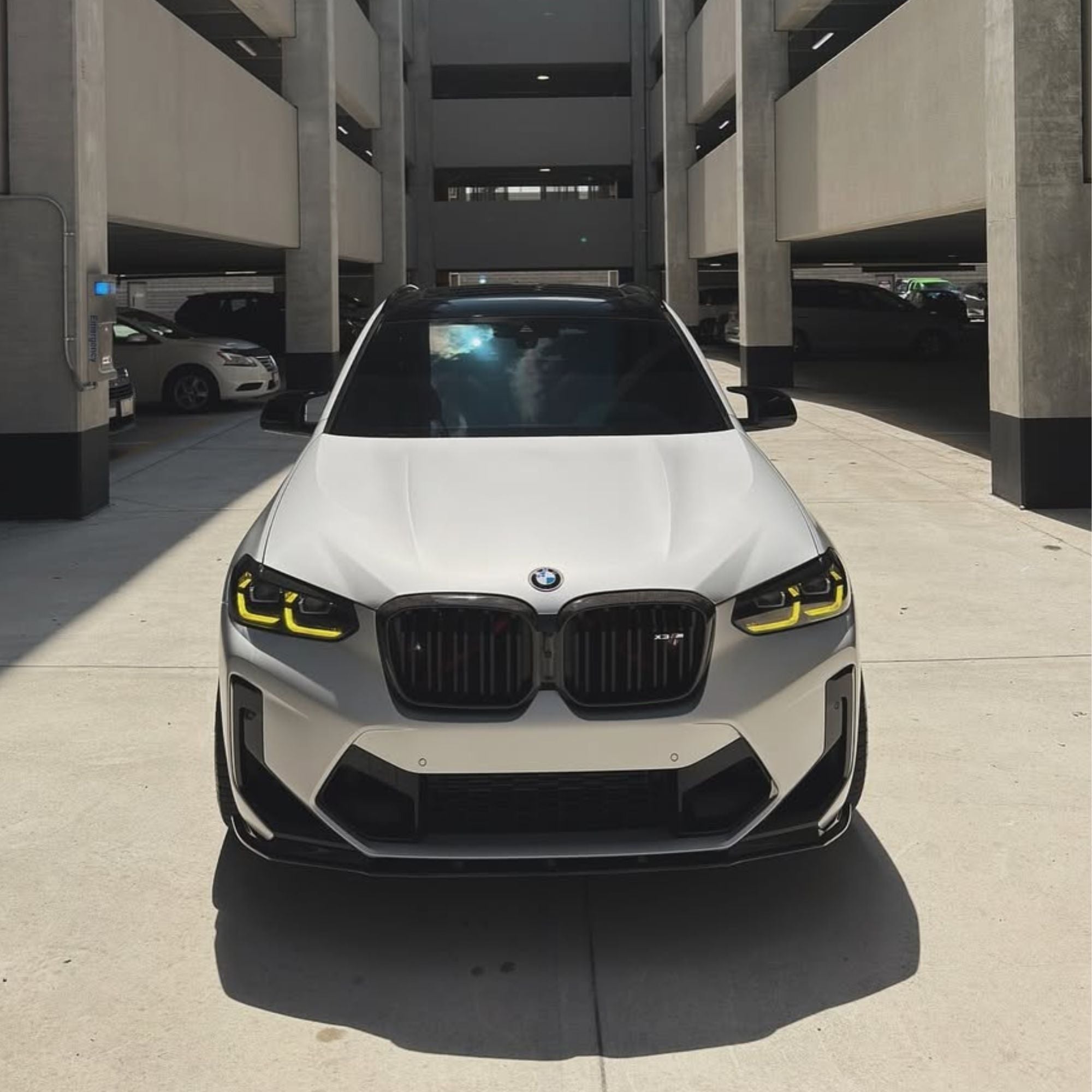 Gelbe CSL-Stil DRL&nbsp;LED-Module für BMW X3M/X4M (F97/F98) PRE-LCI (2017-2021)