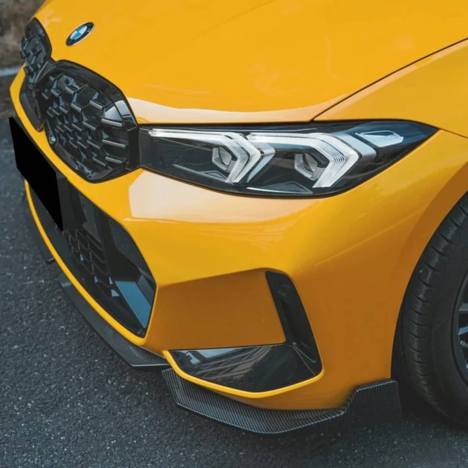 BMW 3er LCI G20/G21 M-Sport Prepreg-carbon Mp Style Frontsplitter von OPTIC (2022+)