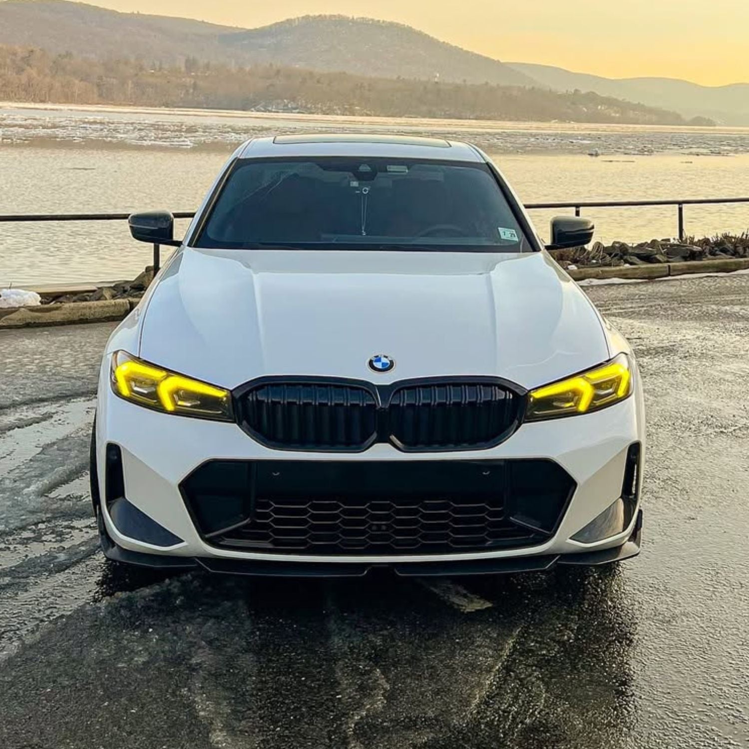 CSL Style Gelbe DRL LED Lichtmodul-Set für BMW 3er G20/G21