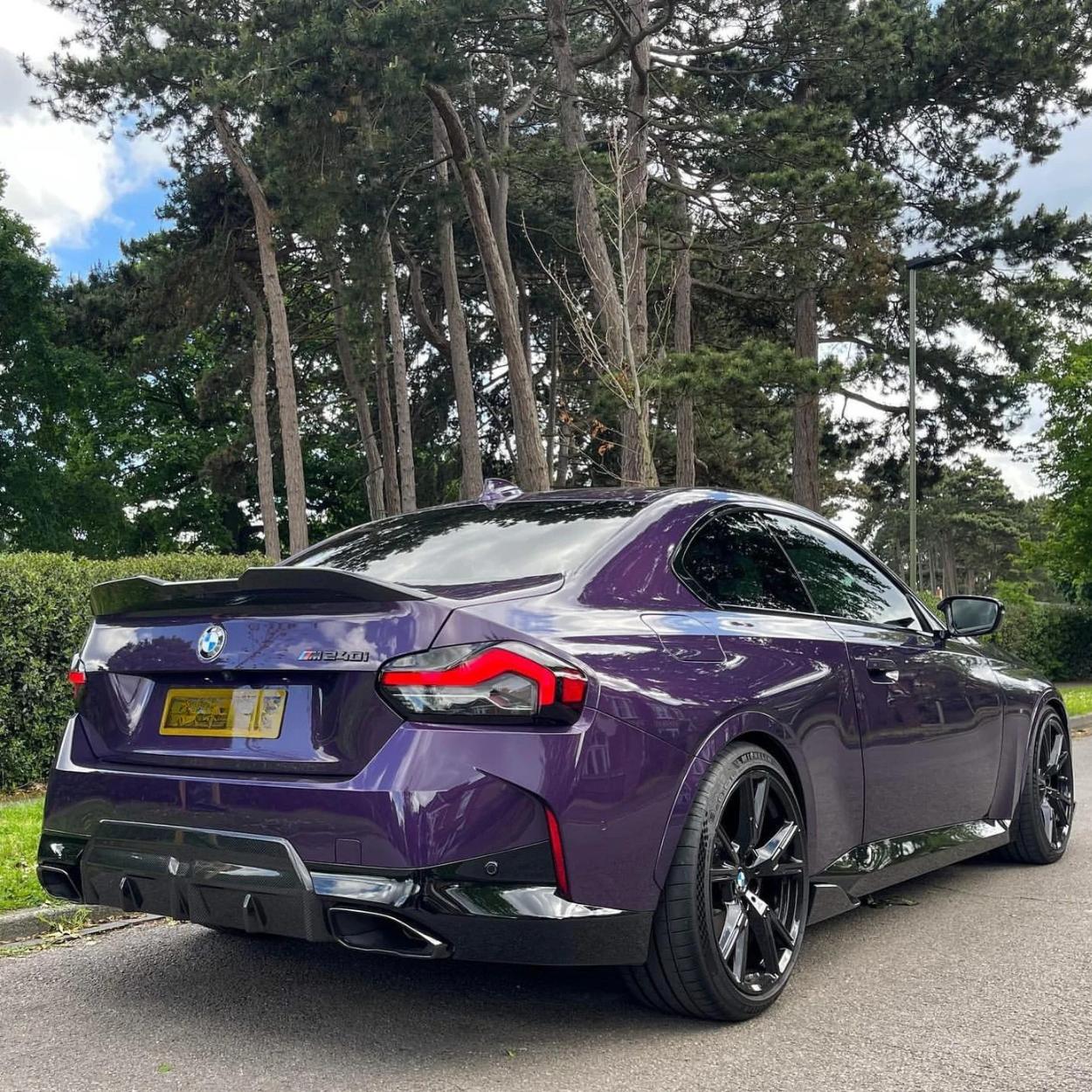 BMW 2er G42 Prepreg-carbon Heckstoßstange Diffusor von OPTIC (2021+)