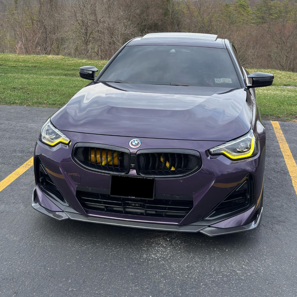 BMW 2er G42 M-Sport Prepreg-carbon MP-Stil Frontstoßstange Frontlippe von OPTIC (2021+)