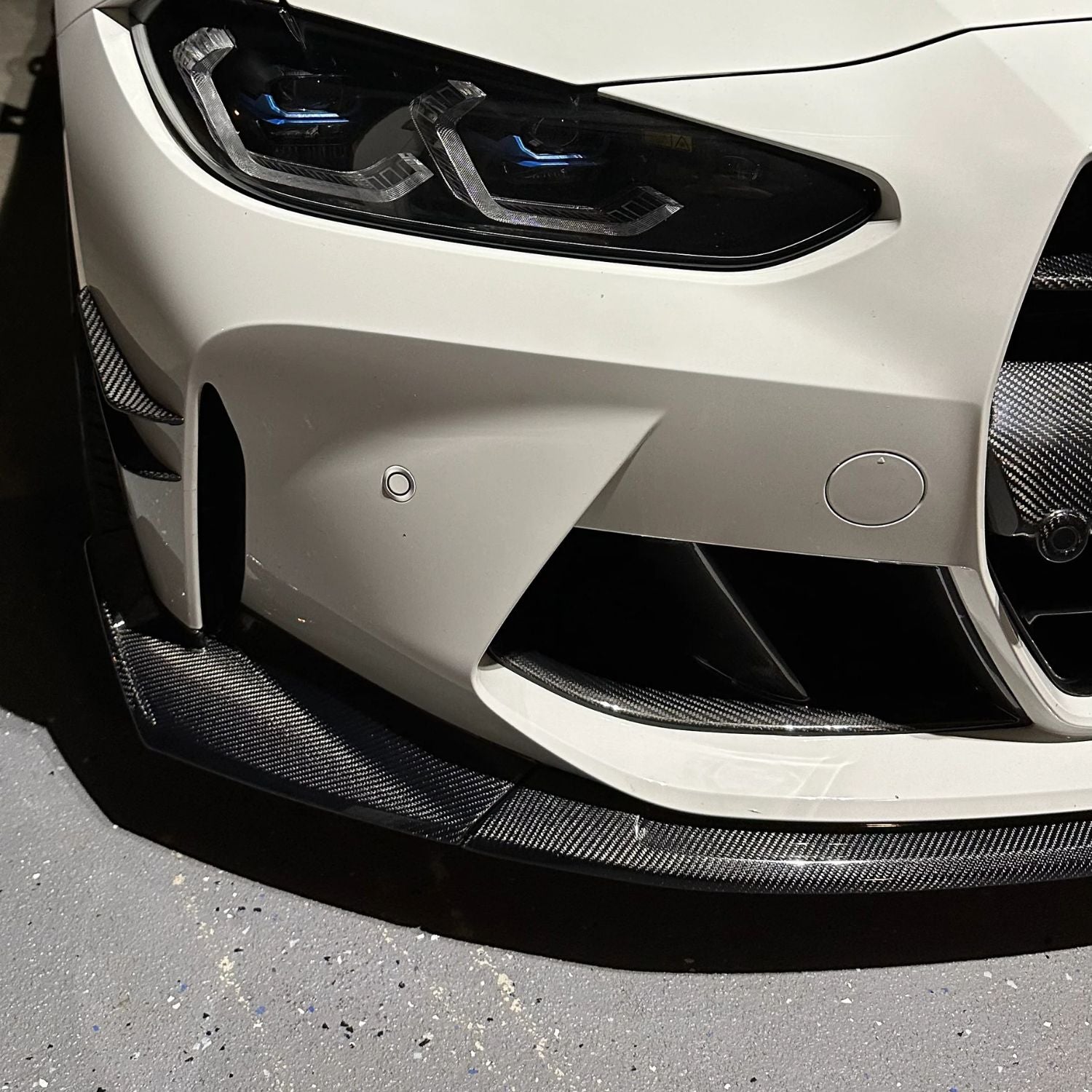 BMW M3 G80 G81/M4 G82 G83 Prepreg-carbon Csl Style Frontlippe von OPTIC (2021+)