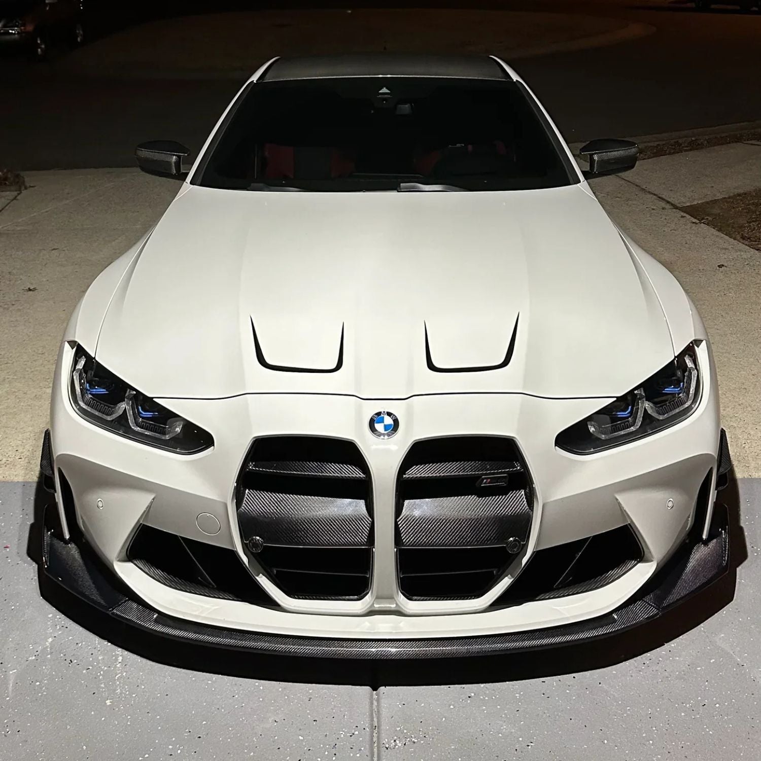 BMW M3 G80 G81/M4 G82 G83 Prepreg-carbon Csl Style Frontlippe von OPTIC (2021+)