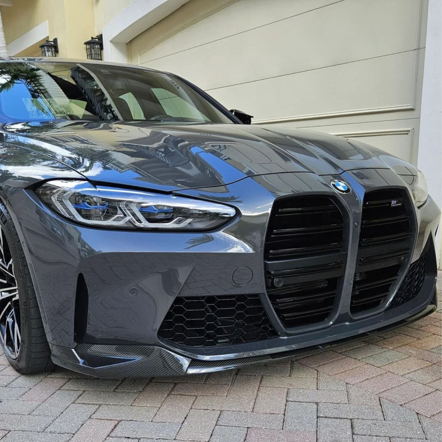 BMW M3 G80 G81/M4 G82 G83 Prepreg-carbon M Performance Style Frontlippe von OPTIC (2021+)
