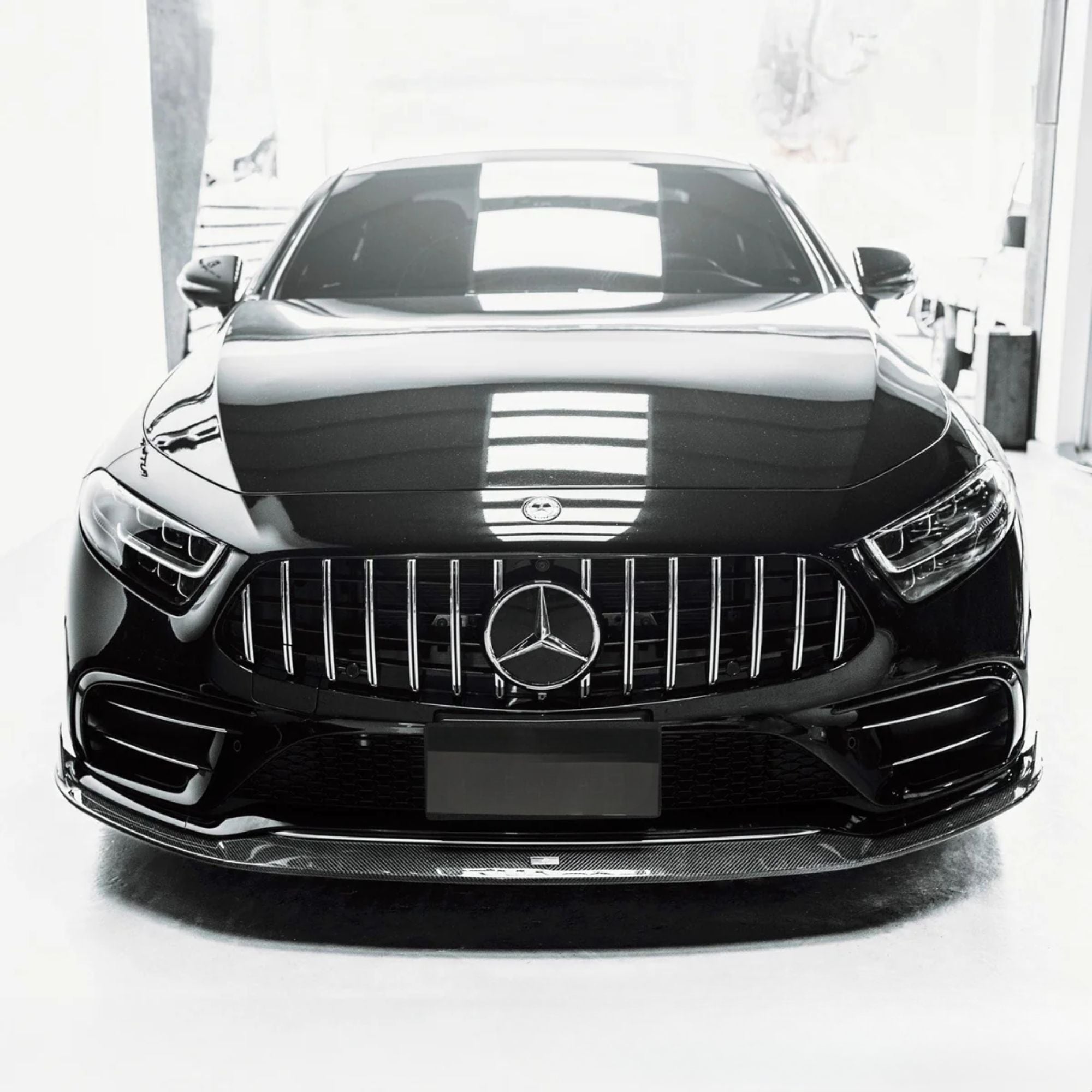 Mercedes CLS C257 Hochglanz Schwarze Panamericana GT Style Grill (2019-2023)