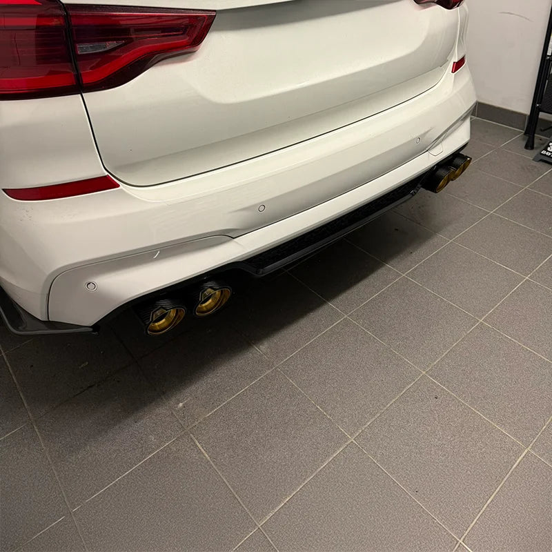 BMW X3M F97 | X4M F98 Schräg Carbon Endrohrblenden