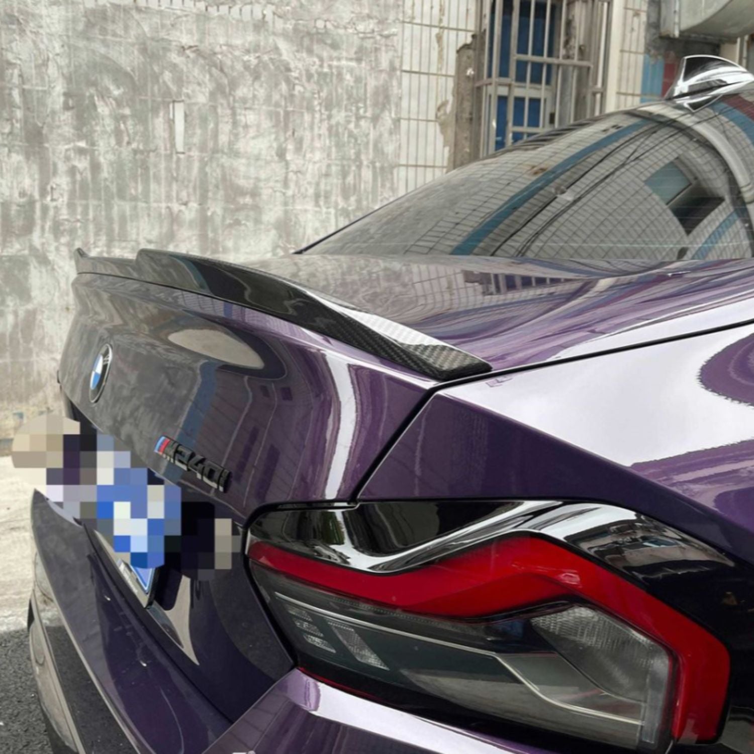 BMW 2er G42 und M2 G87 Prepreg-carbon Vs Stil Heckspoiler von OPTIC (2021+)
