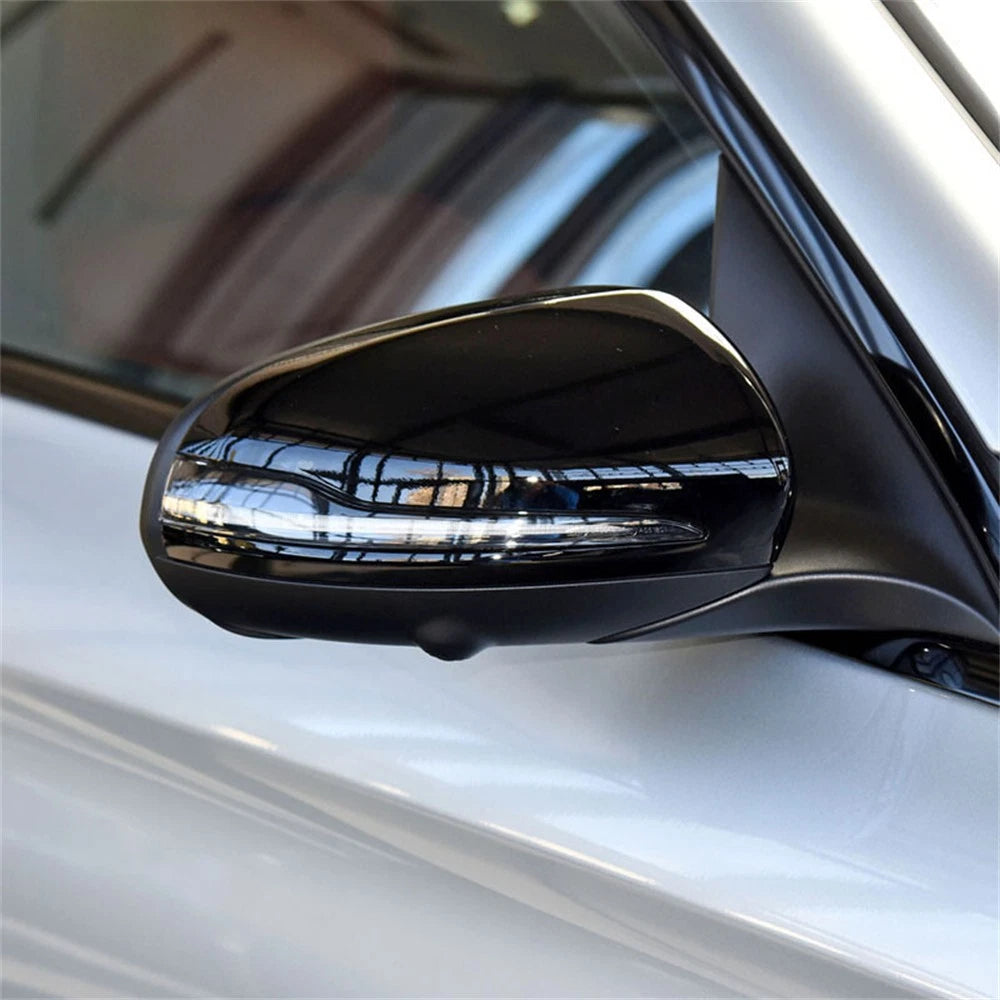 Mercedes G63 W463A/W464/W465 Hochglanz Schwarze Spiegelkappen (2019+)