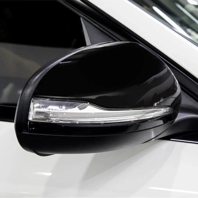 Mercedes G63 W463A/W464/W465 Hochglanz Schwarze Spiegelkappen (2019+)