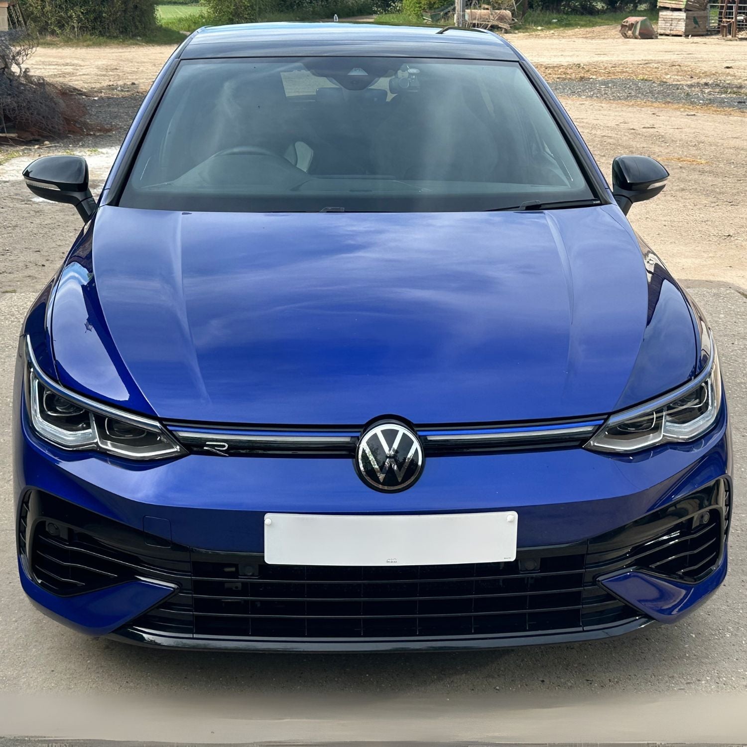 Schwarz Hochglanz Spiegelkappen Für VW Golf MK8 (2020+)
