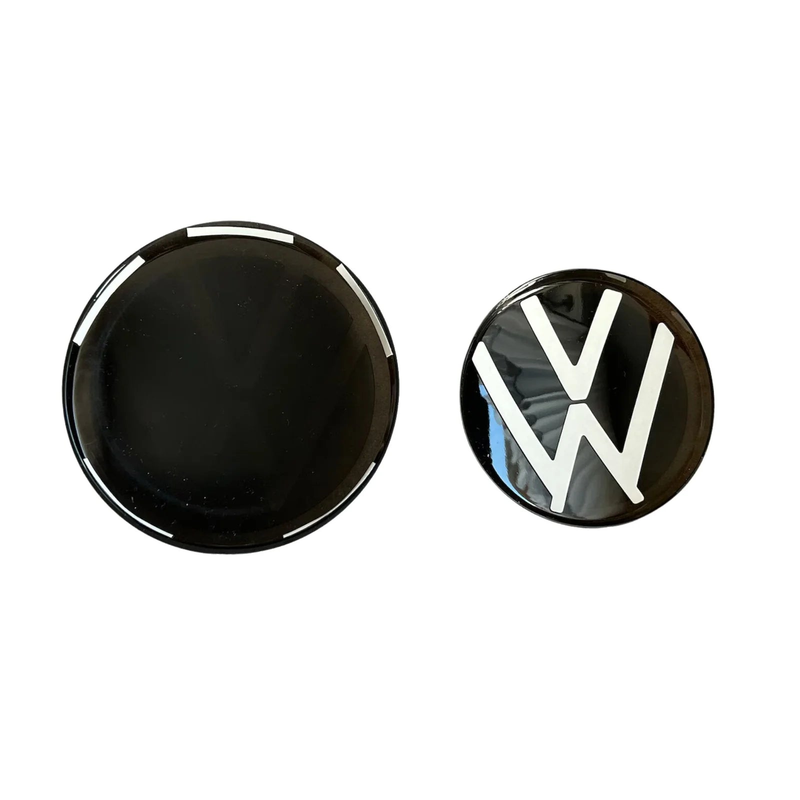 Polo MK6 ACC Emblem vorne und hinten, Schwarz (2018–2020)