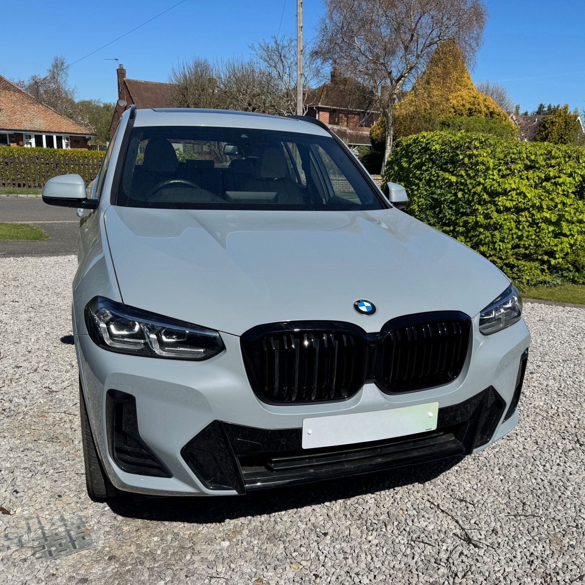 BMW X3/X4 G01/G02 und X3M/X4M F97/F98 LCI Schwarz Hochglanz Nieren Grill (2021+)