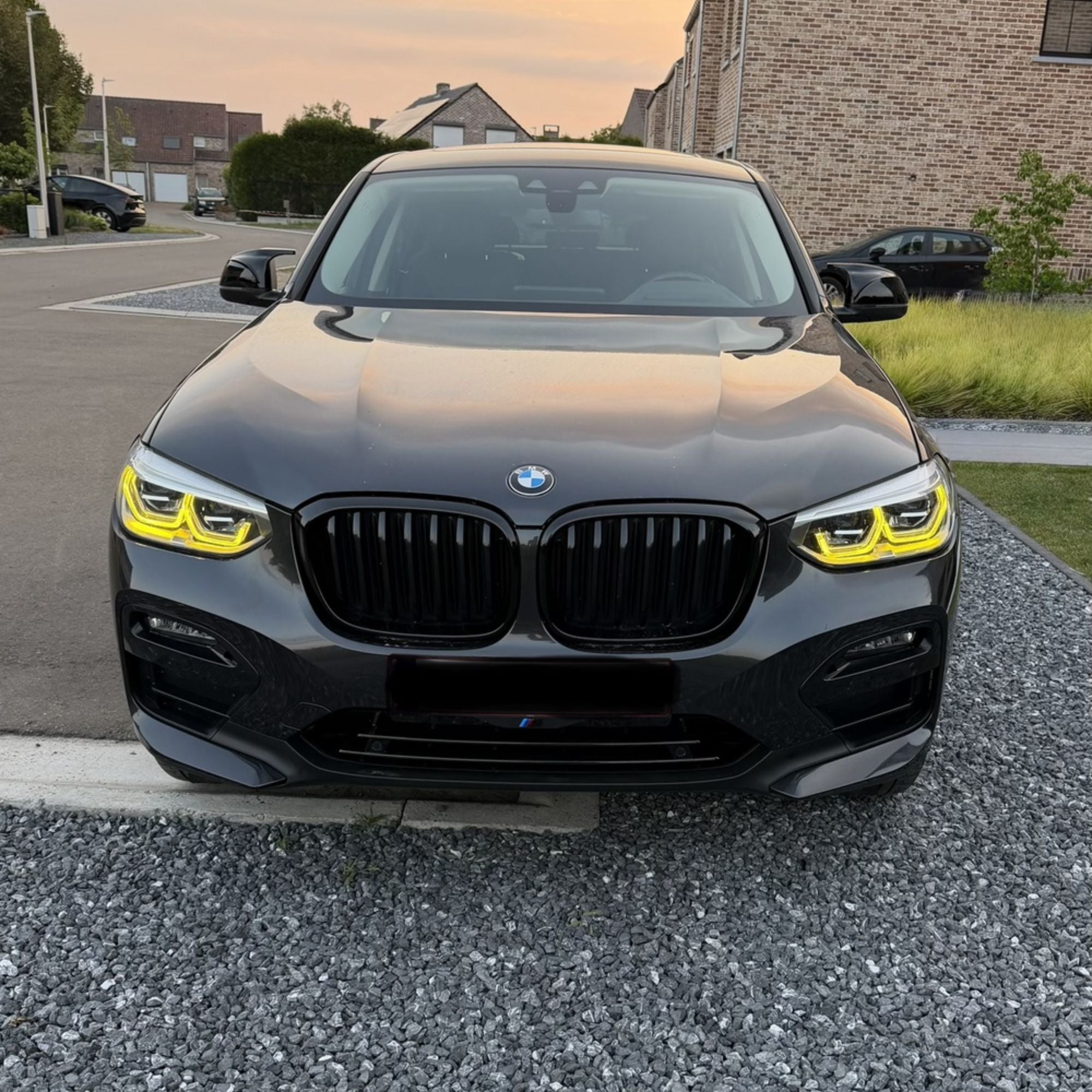 Gelbe CSL-Stil DRL LED-Module für BMW X3/X4 (G01/G02) PRE-LCI (2017-2021)