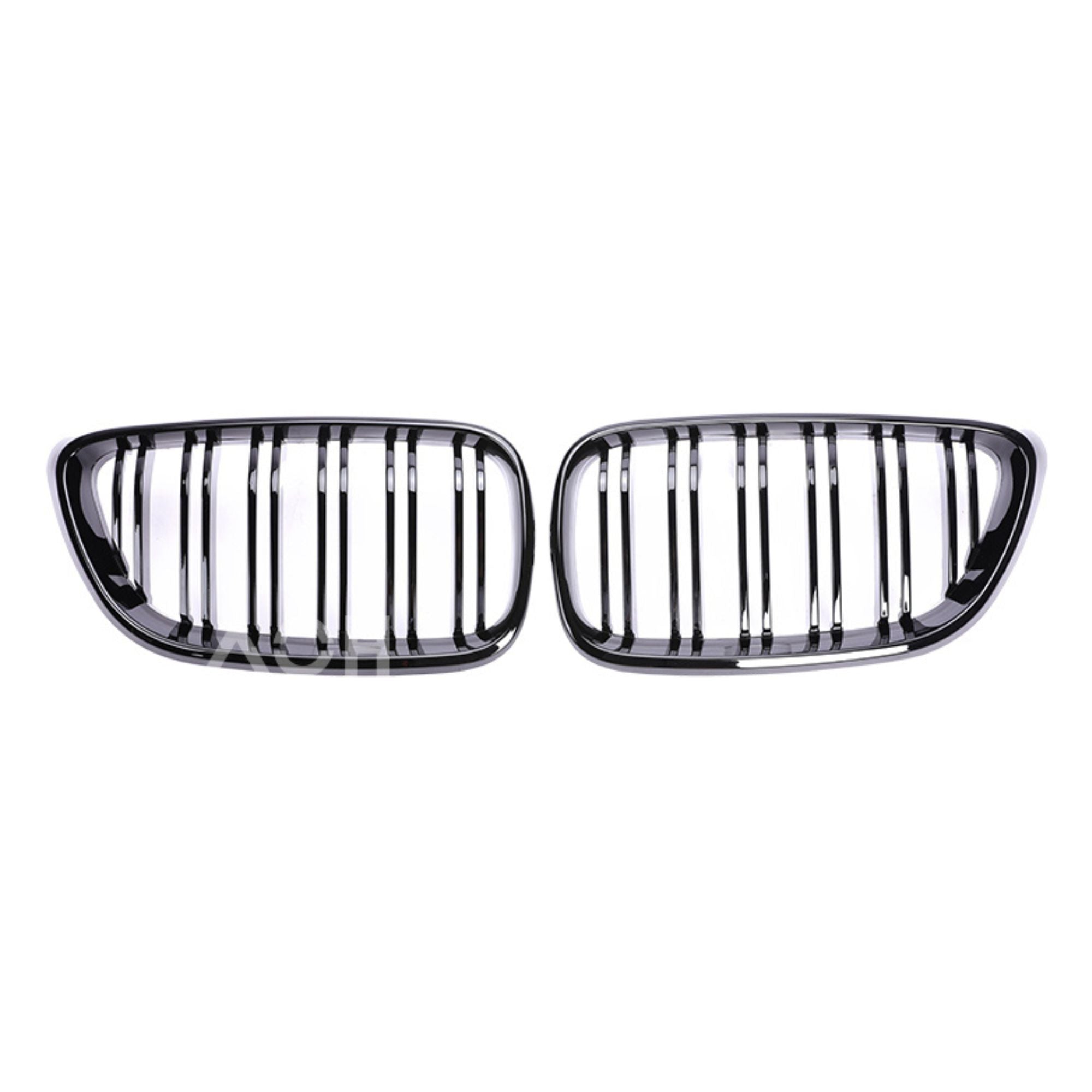 2 Series & M2 Gloss Black Double Slat Front Grills F22 F23 F87 - Avoro Design