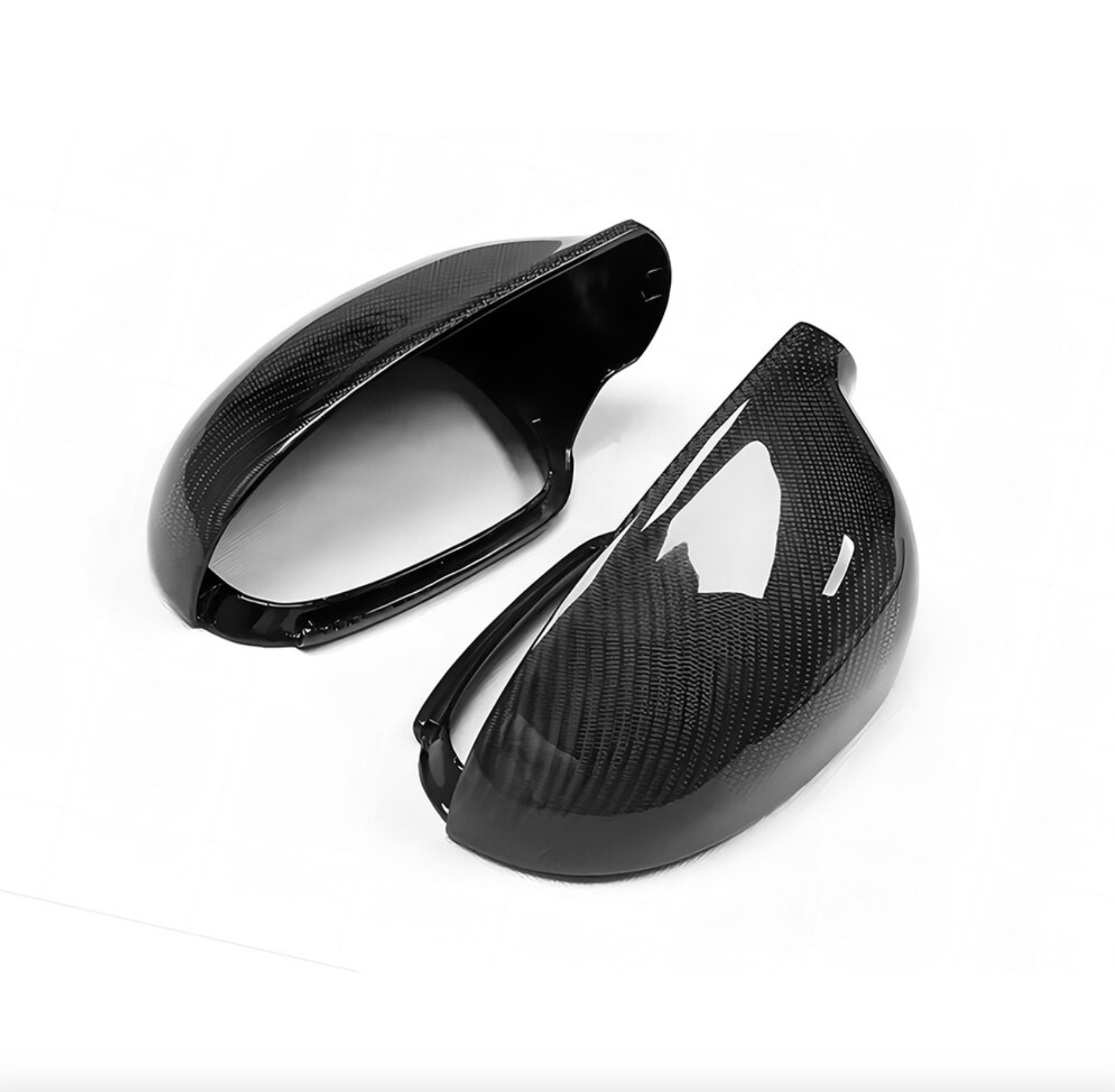 Golf MK5 Carbon Fibre Replacement Wing Mirror Covers (2006-2009) - Avoro Design