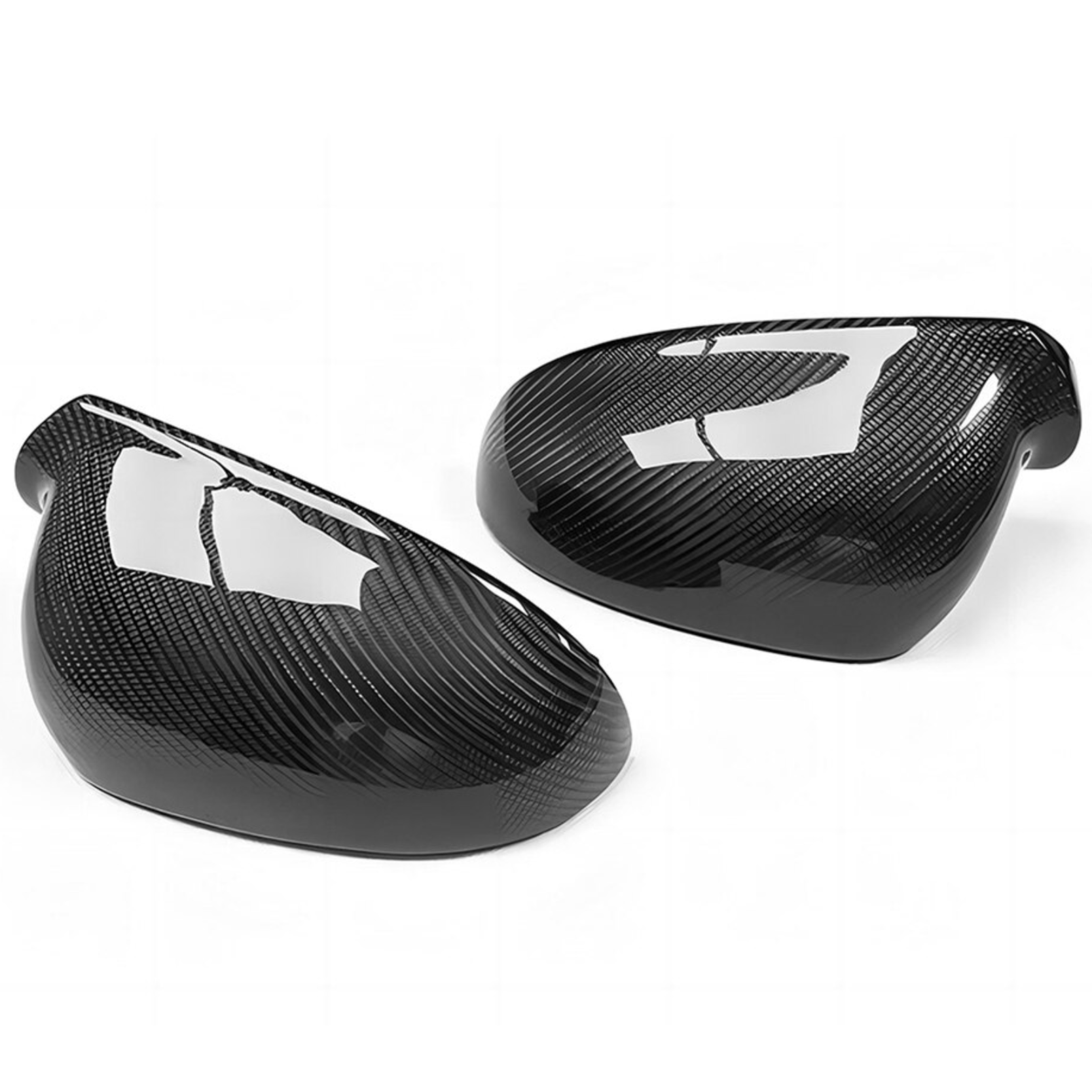 Golf MK5 Carbon Fibre Replacement Wing Mirror Covers (2006-2009) - Avoro Design