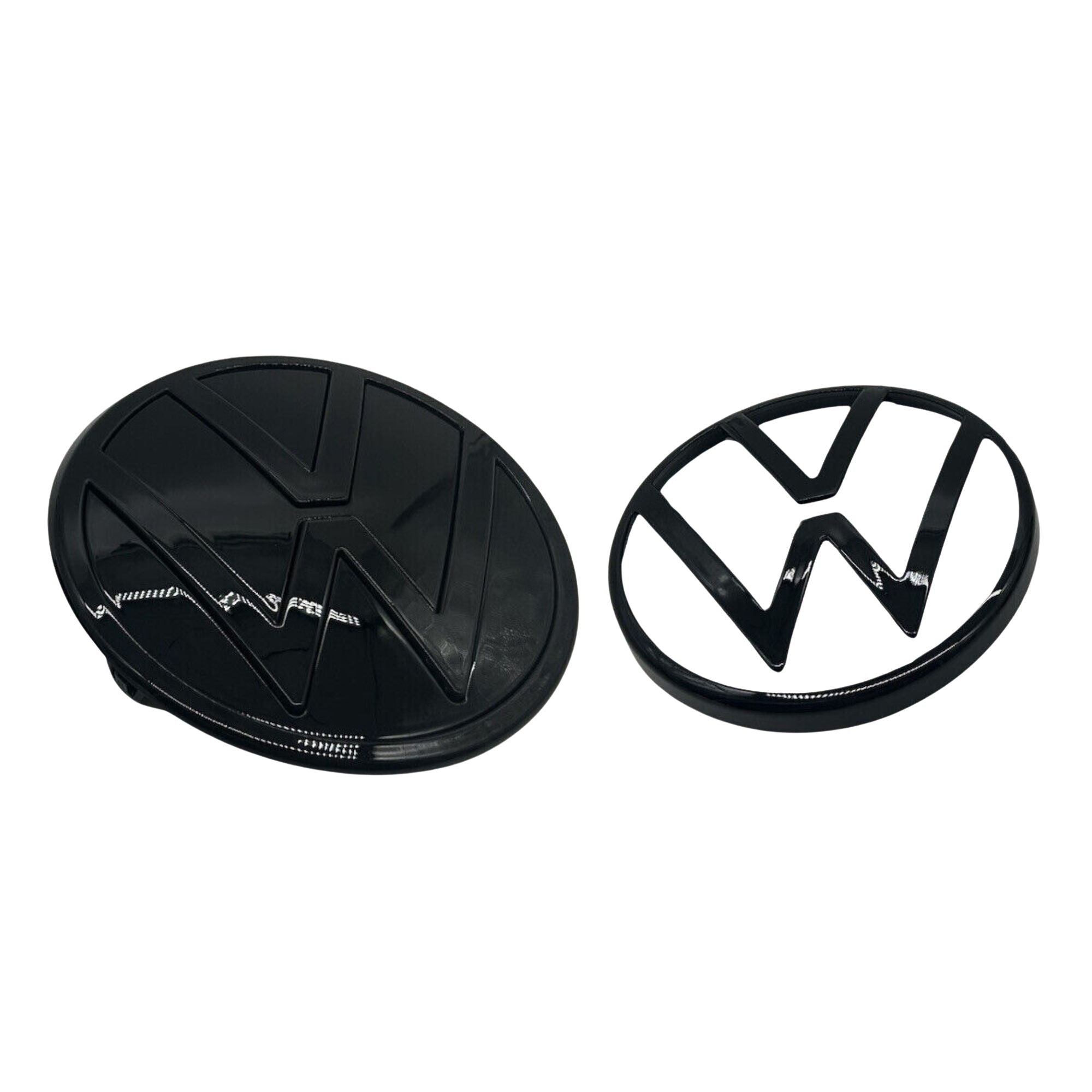 Golf MK8 Front & Rear Badges Black (2019+) - Avoro Design