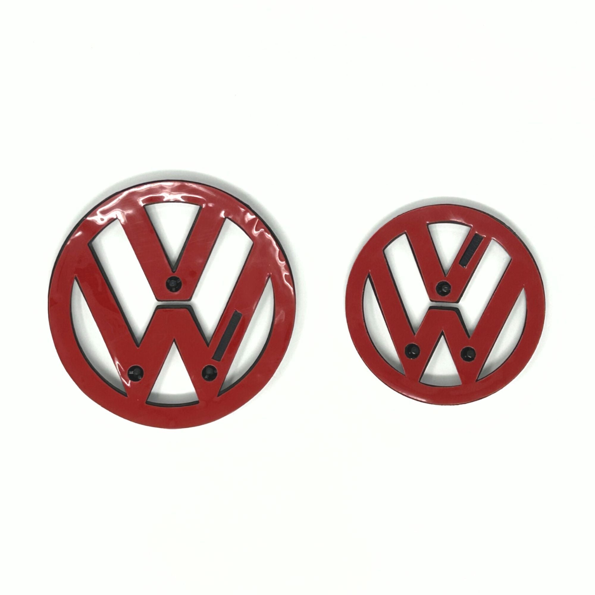 Scirocco Front & Rear Badges Black (2009-2014) - Avoro Design